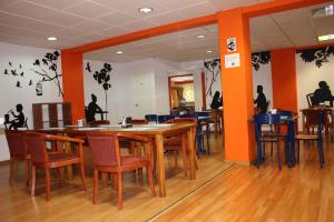Restaurace v ubytování Hotel La Curva