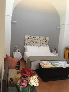 Posteľ alebo postele v izbe v ubytovaní Dammuso La Meridiana