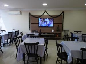 Restoran atau tempat lain untuk makan di Hotel Pousada Ludovicense