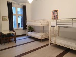 Postel nebo postele na pokoji v ubytování Die Fabrik - Hostel