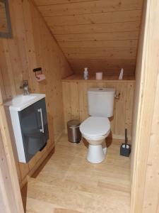 Koupelna v ubytování Gite de la Daniere + 24 fotografií