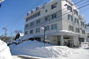 Hakuba Echo Hotel and Apartments v zimě