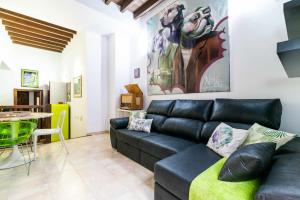 Posedenie v ubytovaní Cómodo y moderno apartamento centro Granada