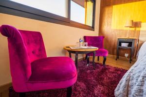 Posezení v ubytování La Chambre Enchantée