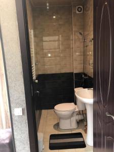 Koupelna v ubytování Bakuriani Rooms