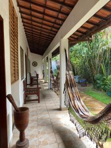 Um jardim em Pousada Pedra Furada