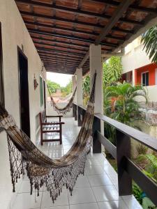 Uma varanda ou terraço em Pousada Pedra Furada