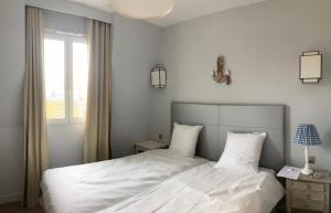 Posteľ alebo postele v izbe v ubytovaní Presqu île de la touques deauville N 3404