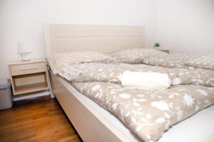 Posteľ alebo postele v izbe v ubytovaní Ubytovanie Viktória