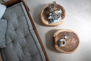 Posezení v ubytování Nefeles Luxury Suites
