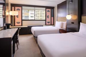 Postel nebo postele na pokoji v ubytování Hotel Renew