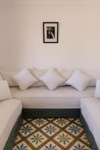 Posezení v ubytování Riad Maison 24