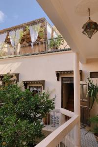 Balkón nebo terasa v ubytování Riad Maison 24