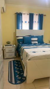 Postel nebo postele na pokoji v ubytování MAITE 1 Residencial