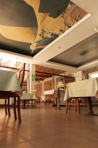 Uma área de estar em Hotel El Huacachinero