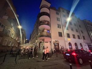 Budynek, w którym mieści się apartament