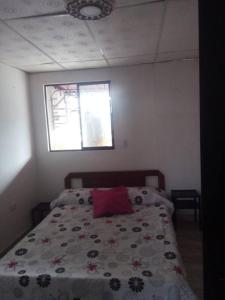 Ένα ή περισσότερα κρεβάτια σε δωμάτιο στο Apartamento vista panoramica #301