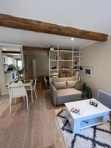 Χώρος καθιστικού στο Studio centre-ville Merville