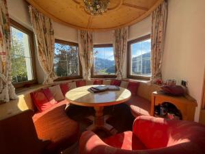 Posezení v ubytování Villa Kitzbühel