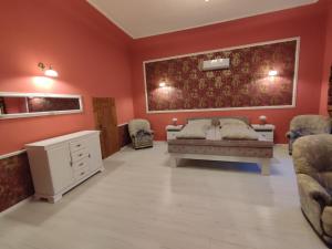 Posezení v ubytování Zámecký apartmán - Castle apartment