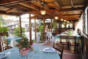 Restaurace v ubytování La Vecchia Quercia