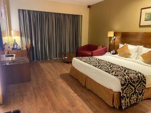 Fortune Select Exotica, Navi Mumbai - Member ITC Hotels' Group客房内的一张或多张床位