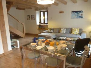 Posedenie v ubytovaní Appartement Le Hibou