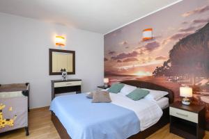 Postel nebo postele na pokoji v ubytování Holiday Villa Perna