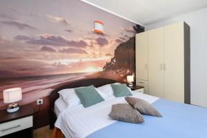Postel nebo postele na pokoji v ubytování Holiday Villa Perna