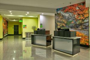 Vstupní hala nebo recepce v ubytování La Quinta Inn & Suites by Wyndham Lubbock Southwest
