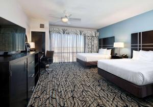 Postel nebo postele na pokoji v ubytování La Quinta Inn & Suites by Wyndham Lubbock Southwest