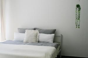 Postel nebo postele na pokoji v ubytování American Ease Apartments - Hahnbach, Vilseck, Weiden