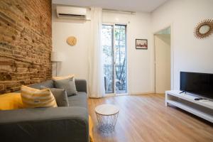 Кът за сядане в 2SIC408 - Bright flat near Sagrada Familia