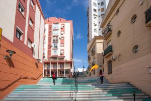 Budynek, w którym mieści się apartament