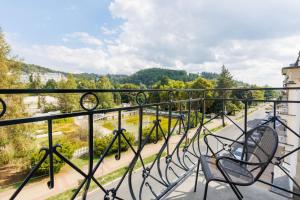 Balkón nebo terasa v ubytování OREA Spa Hotel Palace Zvon Mariánské Lázně