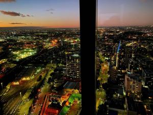 Nespecifikovaný výhled na destinaci Melbourne nebo výhled na město při pohledu z apartmánu