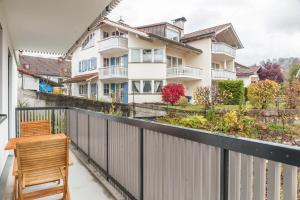 Balkón nebo terasa v ubytování Apartment zum Genießen
