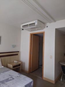 Lets Idea Hotel Flat Particular客房内的一张或多张床位