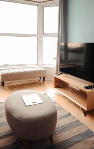 A television and/or entertainment centre at The Nook, Portstewart