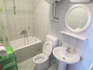 Koupelna v ubytování Apartments Kovacic