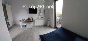 TV a/nebo společenská místnost v ubytování Kaper Rewa