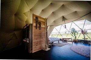 Χώρος καθιστικού στο TinyParks Eiland Tiengemeten