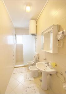 Koupelna v ubytování Casa Liburnia + 27 fotografií