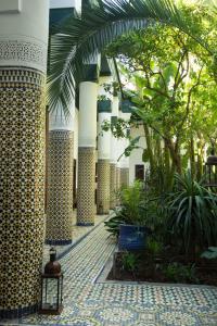 Zahrada ubytování Palais Riad Lamrani