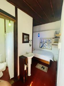 Ванная комната в Hotel Casa Chapultepec