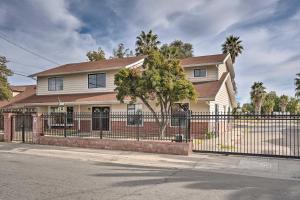 a house with a wrought iron fence at Pet-Friendly Sacramento Home Less Than 5 Mi to Dtwn! in Sacramento