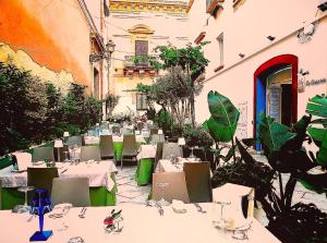 Restaurace v ubytování Le Caserie Locanda di Charme