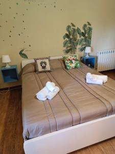 Postel nebo postele na pokoji v ubytování A due passi dal centro Sweet Rooms