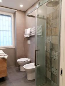 Koupelna v ubytování Appartamento Santa Rita Torino