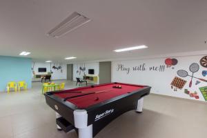 Biliár nebo kulečník v ubytování Habitación en apartamento Robledo-Medellin